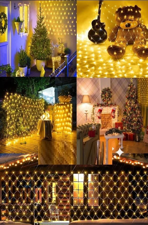 LED AĞ IŞIK 2X2 METRE GÜN IŞIĞI