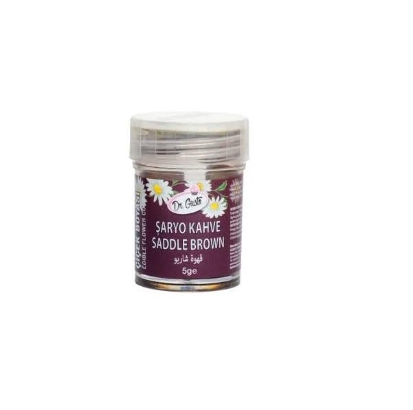 DR GUSTO ÇİÇEK BOYASI ŞARYO KAHVERENGİ 5 GR