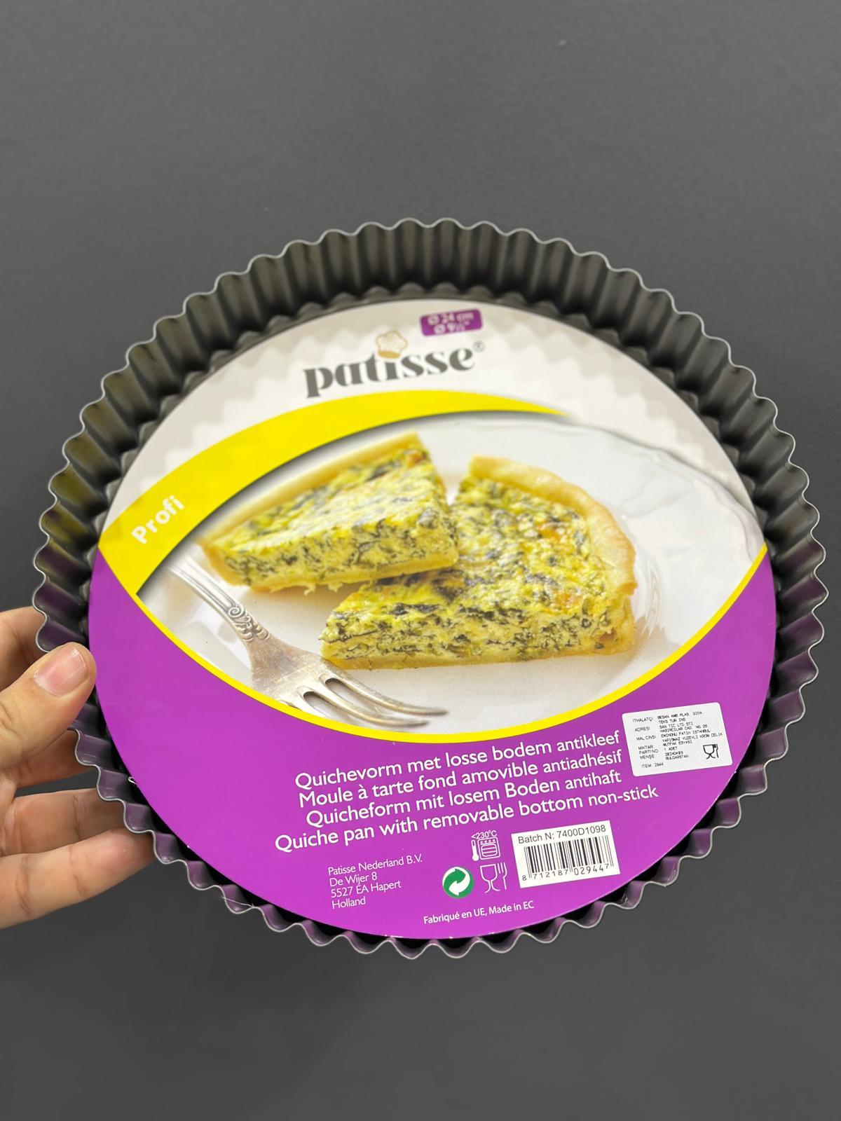 2944 PATİSSE ÇIKABİLİR TABAN TART KALIBI 24 CM