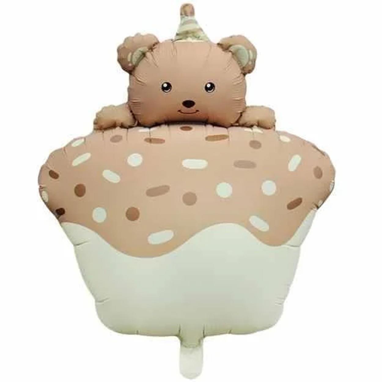 KEK FOLYO BALON KARAMEL RETRO RENK 51X54 CM
