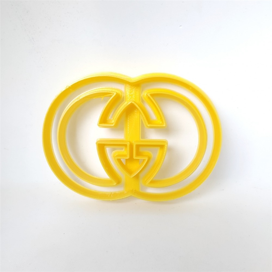 GUCCI MARKA  KURABİYE KESİCİ LOGO 8 cm