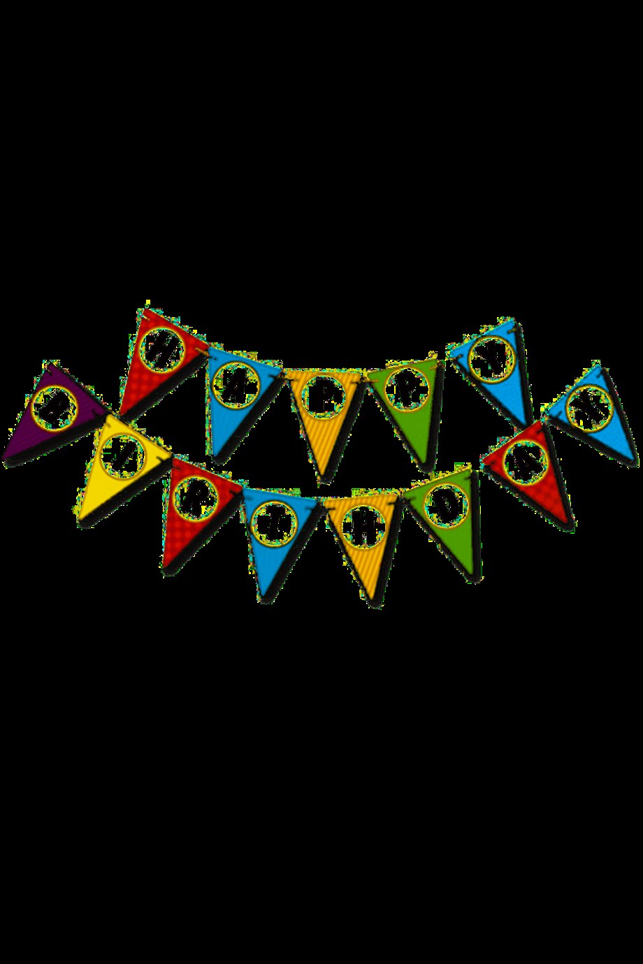HAPPY BIRTHDAY ÜÇGEN FLAMA BNR-060