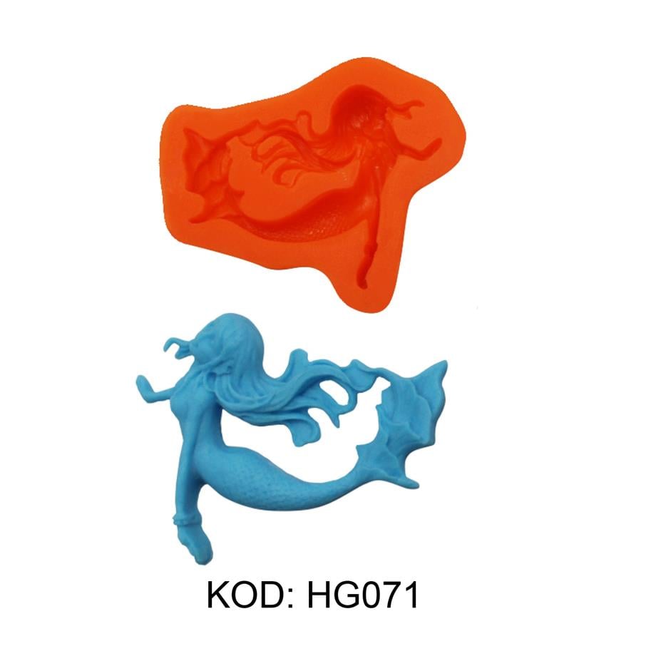 HG-071 DENİZ KIZI SİLİKON KALIP 7 X 5cm | AdanaPastaMalzemeleri.com
 HG-071 DENİZ KIZI SİLİKON KALIP 7 X 5cm