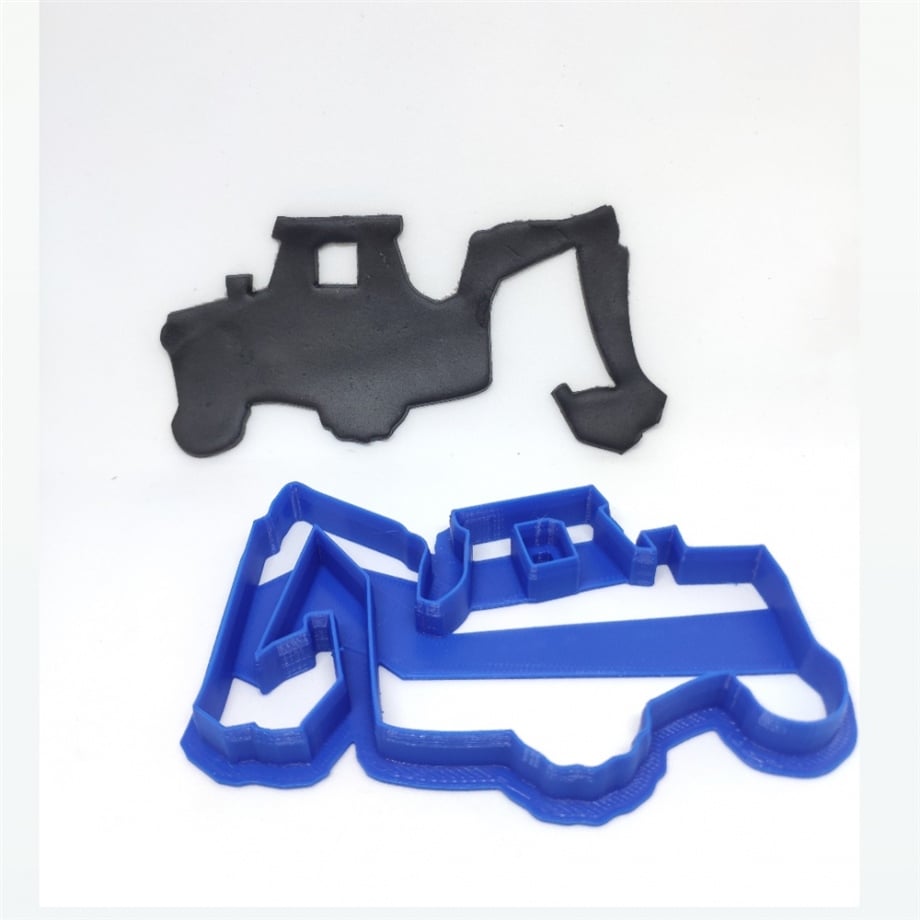 İŞ MAKİNESİ KEPÇE KURABİYE KALIBI 8 CM