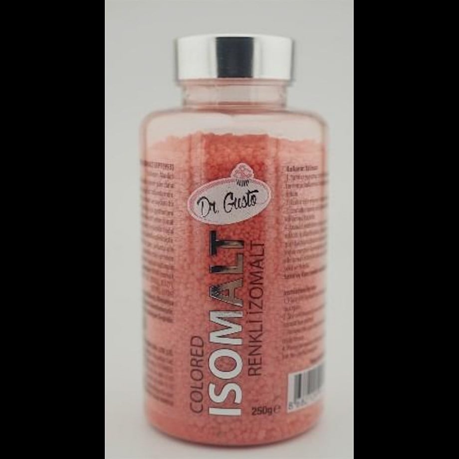 İSOMALT ŞEKER KIRMIZI 250 GR DR GUSTO