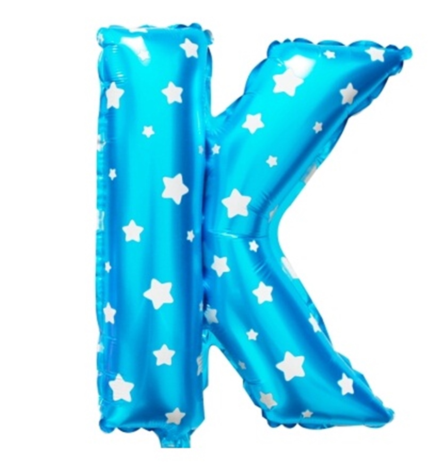 K MAVİ 16 İNCH FOLYO BALON
