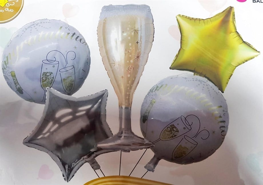 KADEH 5 Lİ SET FOLYO BALON