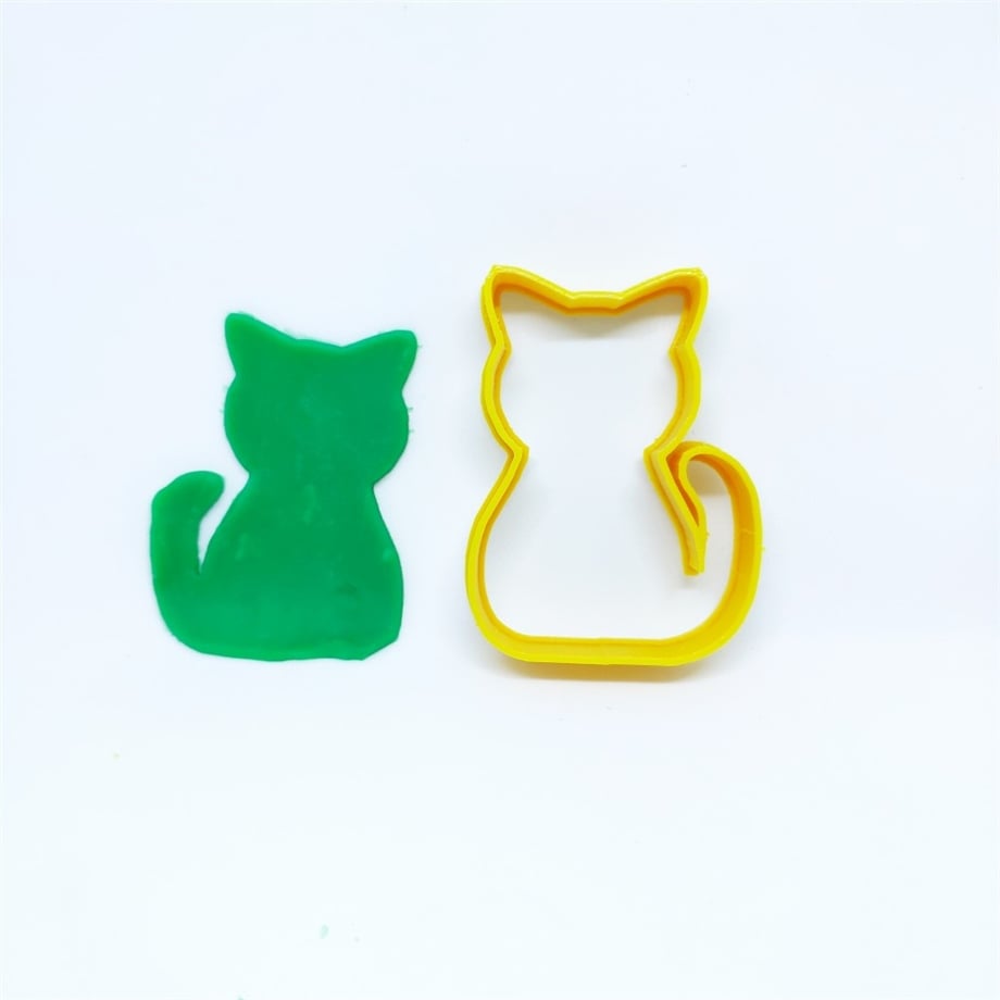 KEDİ KURABİYE KALIBI 8 CM