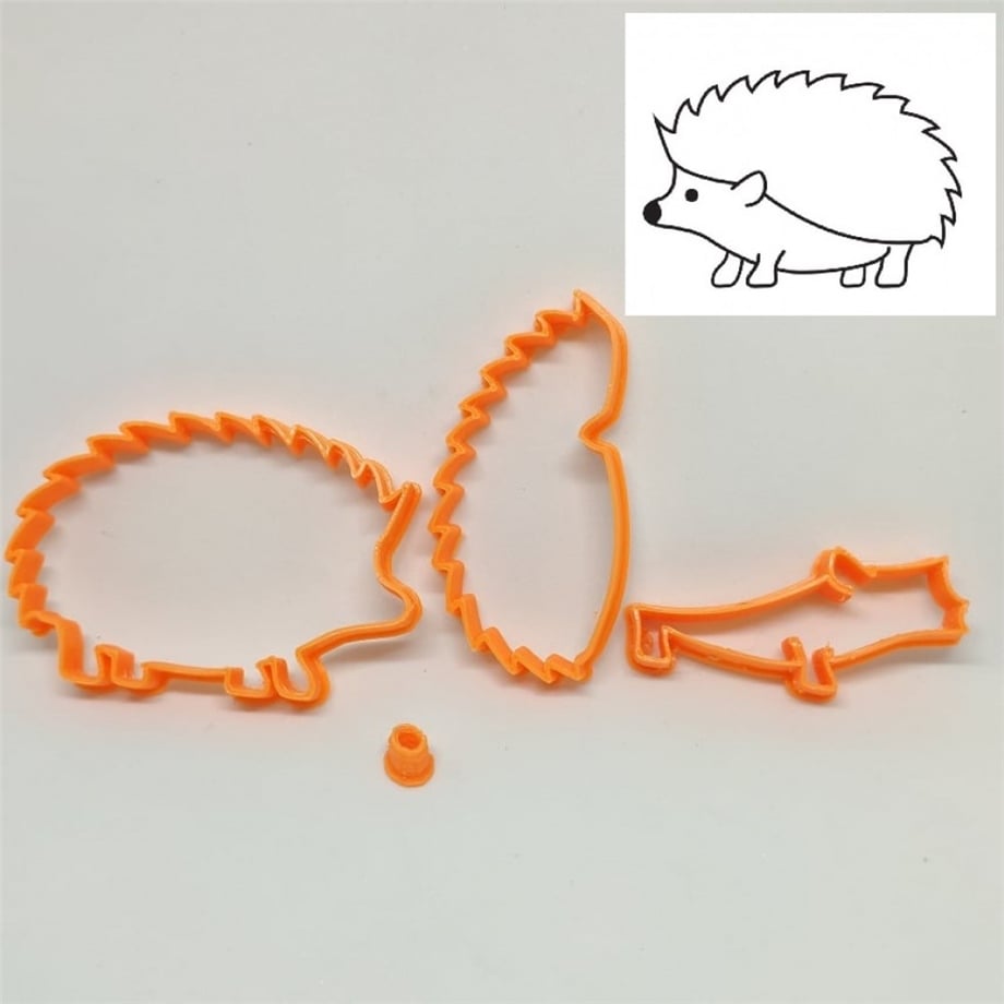 KİRPİ KESİCİ KALIP 6 CM DETAYLI