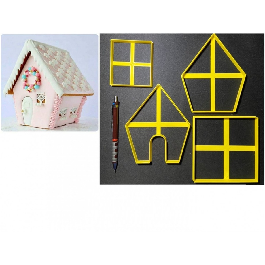 KURABİYE EVİ YAPIM SETİ Gingerbread House 1