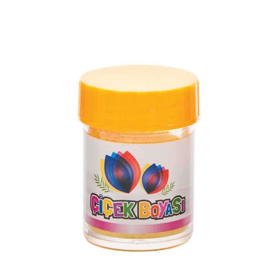 LİMON SARI OPAK ÇİÇEK BOYASI 5 GR TOZ BOYA GIDA