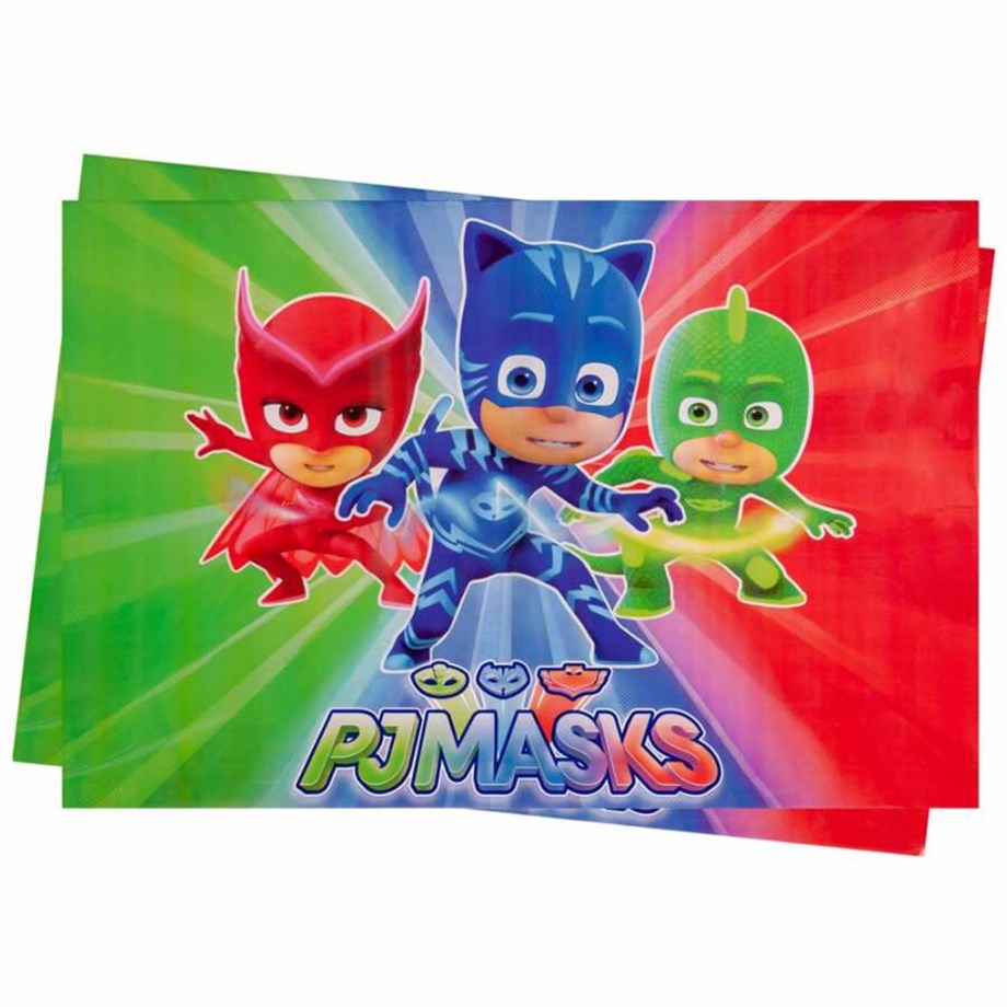 MASA ÖRTÜSÜ PJ MASKS TREND 120 x 180 CM | AdanaPastaMalzemeleri.com MASA ÖRTÜSÜ PJ MASKS TREND 120 x 180 CM
