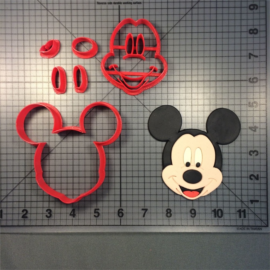 MİCKEY MOUSE ORJİNAL KURABİYE KALIBI KESİCİ SET ŞEKER HAMURU