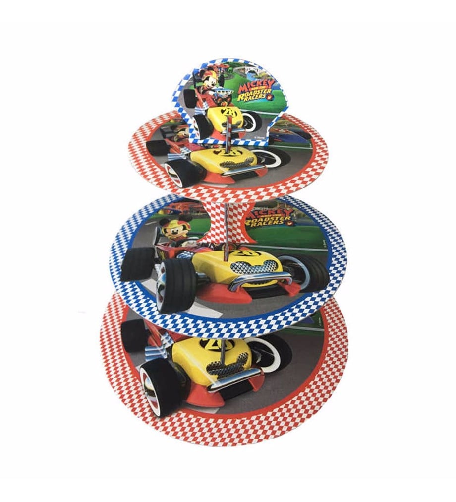 MİCKEY ROADSTAR LİSANSLI CUPCAKE STANDI