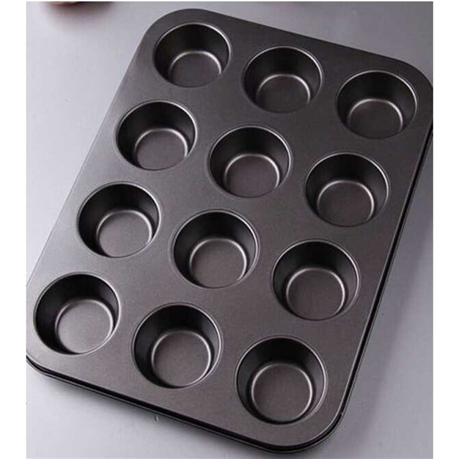 MİNİ MUFFİN TEPSİ TEFLON 12 Lİ YT2128 | AdanaPastaMalzemeleri.com MİNİ MUFFİN TEPSİ TEFLON 12 Lİ YT2128