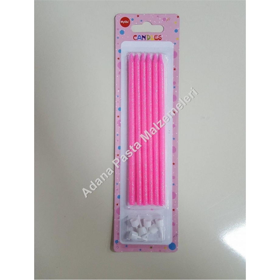 MUM SİMLİ PEMBE 6 LI