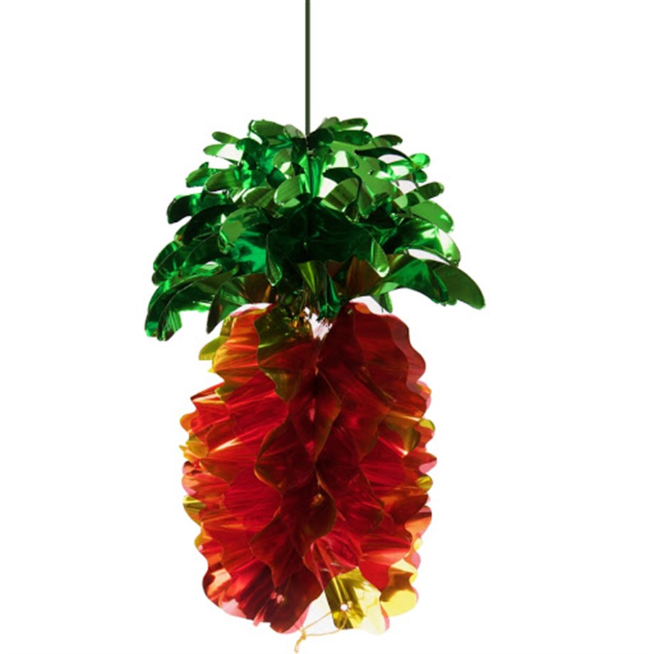 NF-06 METALİK ANANAS PETEK FENER 40 CM