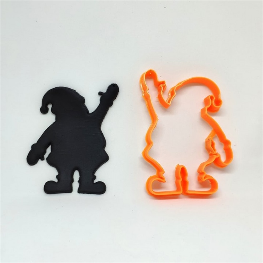 NOEL BABA KESİCİ KALIP YILBAŞI 8 CM