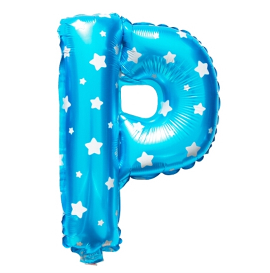 P MAVİ 16 İNCH FOLYO BALON