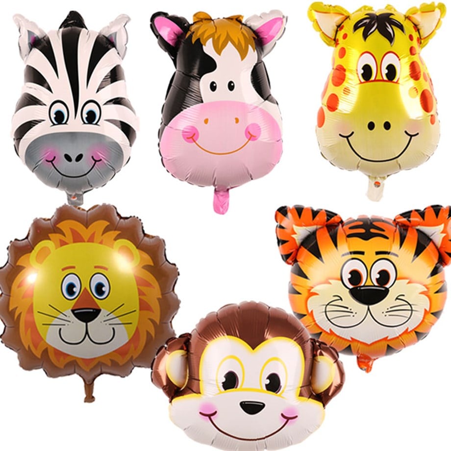 SAFARİ 5 Lİ SET FOLYO BALON | AdanaPastaMalzemeleri.com SAFARİ 6LI SET FOLYO BALON