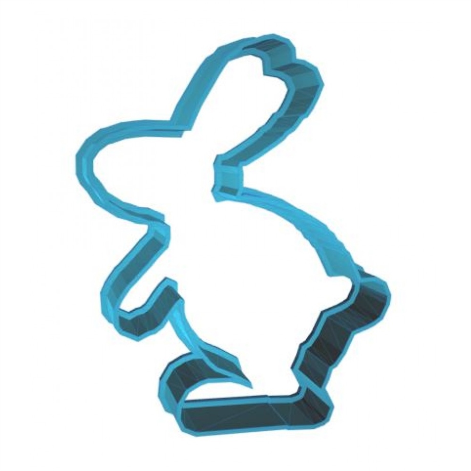 SEVİMLİ TAVŞAN 2 KURABİYE KALIBI