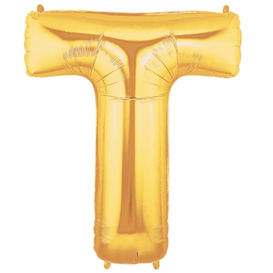 T GOLD 16 INCH FOLYO BALON
