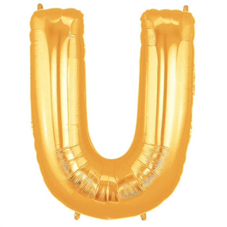 U GOLD 16 INCH FOLYO BALON