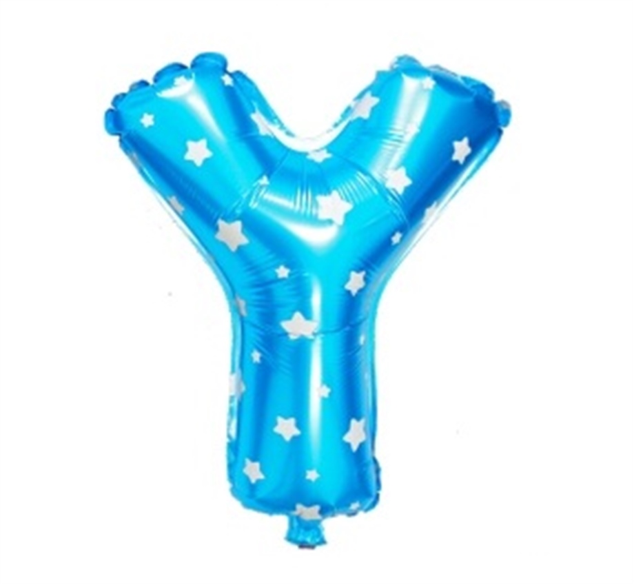 Y MAVİ 16 İNCH FOLYO BALON