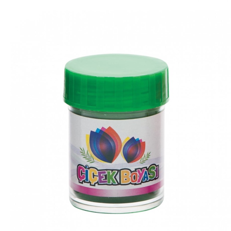 YEŞİL OPAK ÇİÇEK BOYASI 5 GR TOZ BOYA GIDA