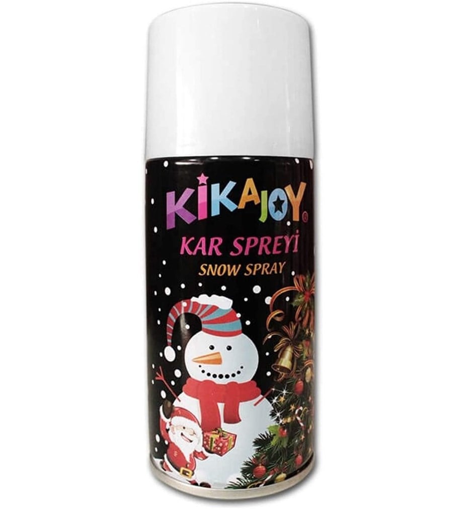 YILBAŞI KİKAJOY KAR SPREYİ 150ml | AdanaPastaMalzemeleri.com YILBAŞI KİKAJOY KAR SPREYİ 150ml