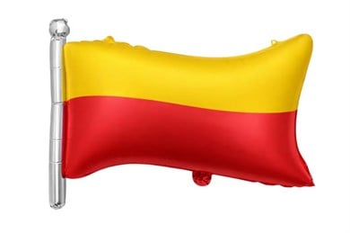 SARI KIRMIZI BAYRAK FOLYO 0524 71X50 CM