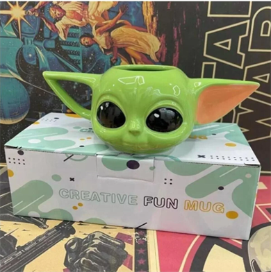 STAR WARS YODA KARAKTER TASARIMLI KUPA BARDAK
