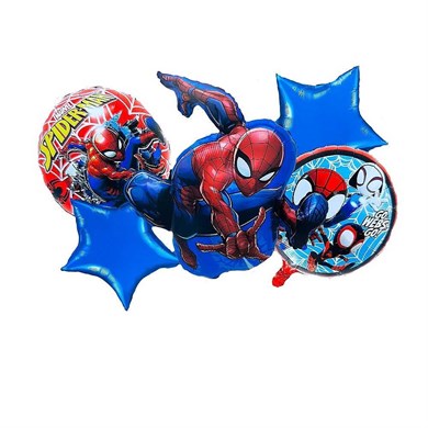 SPIDER-MAN FOLYO BALON SET 5 Lİ (FOL-TK/2715)