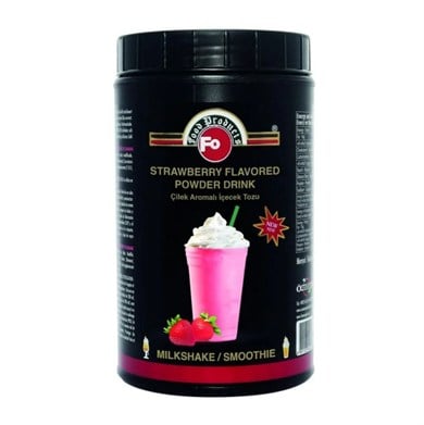 FO ÇİLEK AROMALI İÇECEK TOZU MILKSHAKE 1 KG