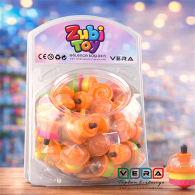 993243255617 
ZUBITOY DÜĞMELİ TOPAÇ 1 ADET