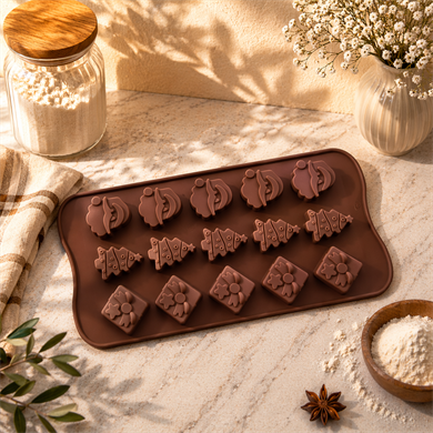 ÇİKOLATA KALIBI SİLİKON ÇAM CMA-20