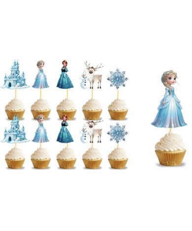 KÜRDAN ÖZEL TASARIM KAR PRENSESİ 10 ADET BRS