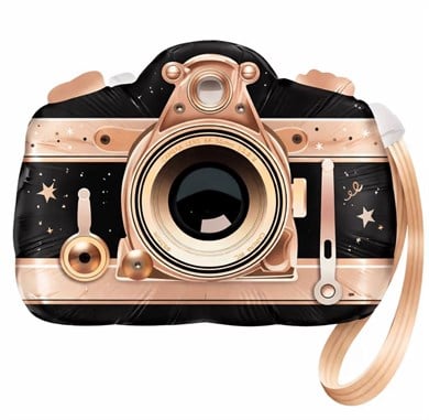 FOTOĞRAF MAKİNASI FOLYO BALON 1095 65X50 CM