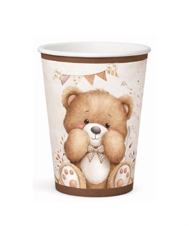 BARDAK TEDDY BEAR 8 ADET 8 OZ BRS BRDK-09