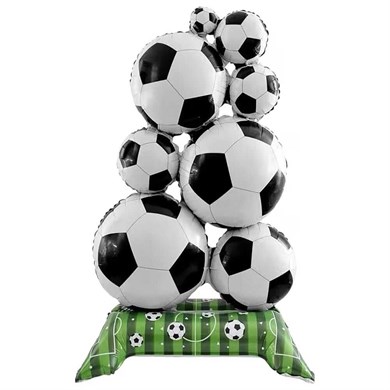 AYAKLI FUTBOL TOP (FLY-FTBL/LLR) 110X70 CM FOLYO BALON