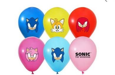 BALON SONIC 10 ADET BALONEVİ