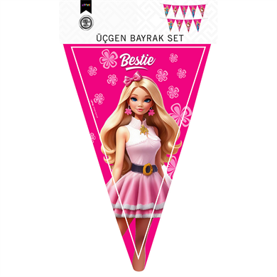 ÜÇGEN FLAMA SÜSLEME SETİ - BESTİE - 2006896-10