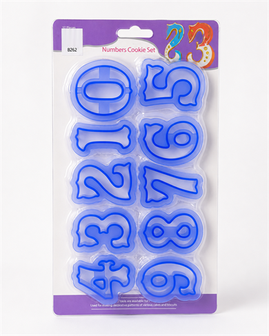 B262 PLASTİK RAKAM 
KALIP 10 PARÇA 6X5 CM