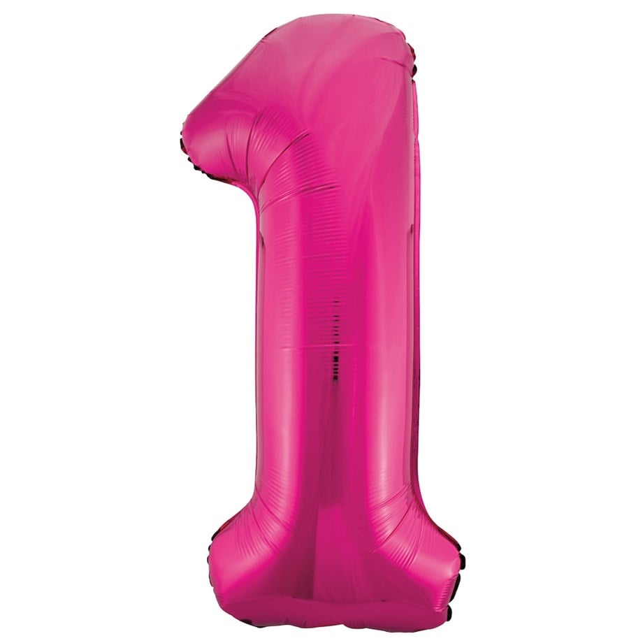  1 PEMBE 34 INCH FOLYO BALON