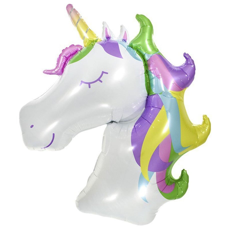  100X73 CM IRIDESCENT UNICORN FOIL BALLOON-9741