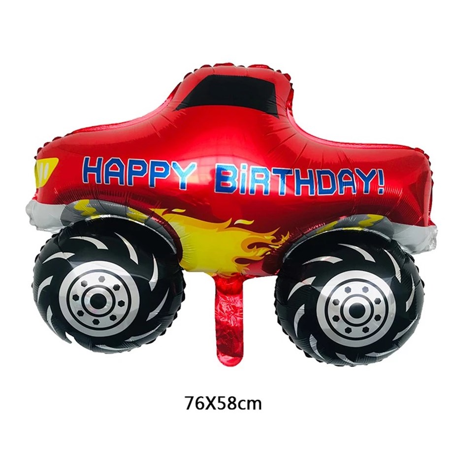  30 INCH PICK-UP TRUCK CAR HAPPY BİRTHDAY FOLYO BALON-2352