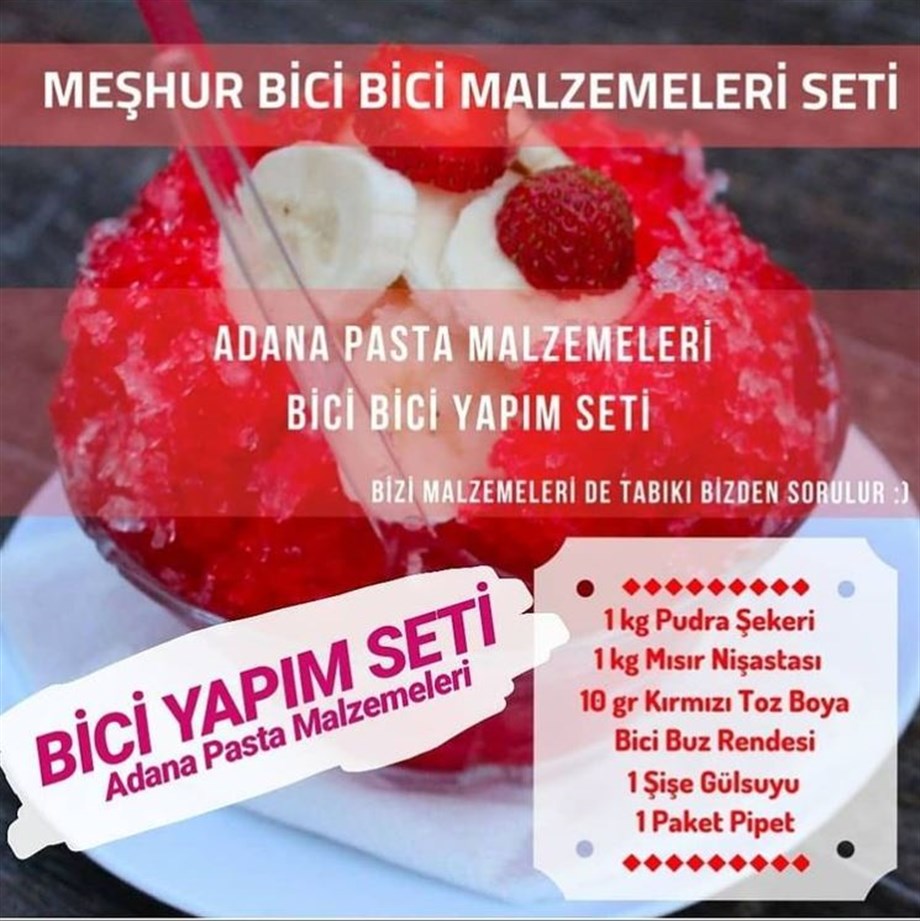  30 KİŞİLİK BİCİ BİCİ MALZEME SETİ