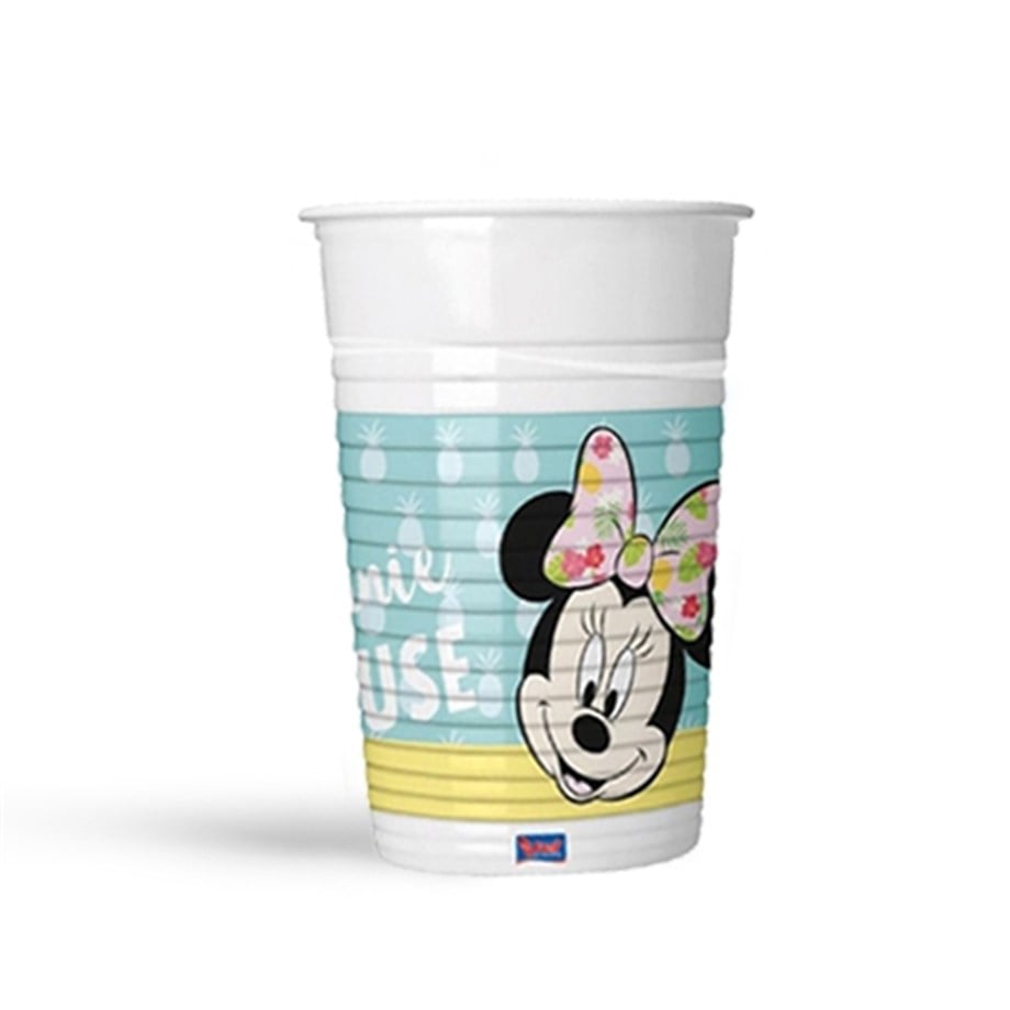  BARDAK MINNIE TROPİCAL 200 ML 8 ADET