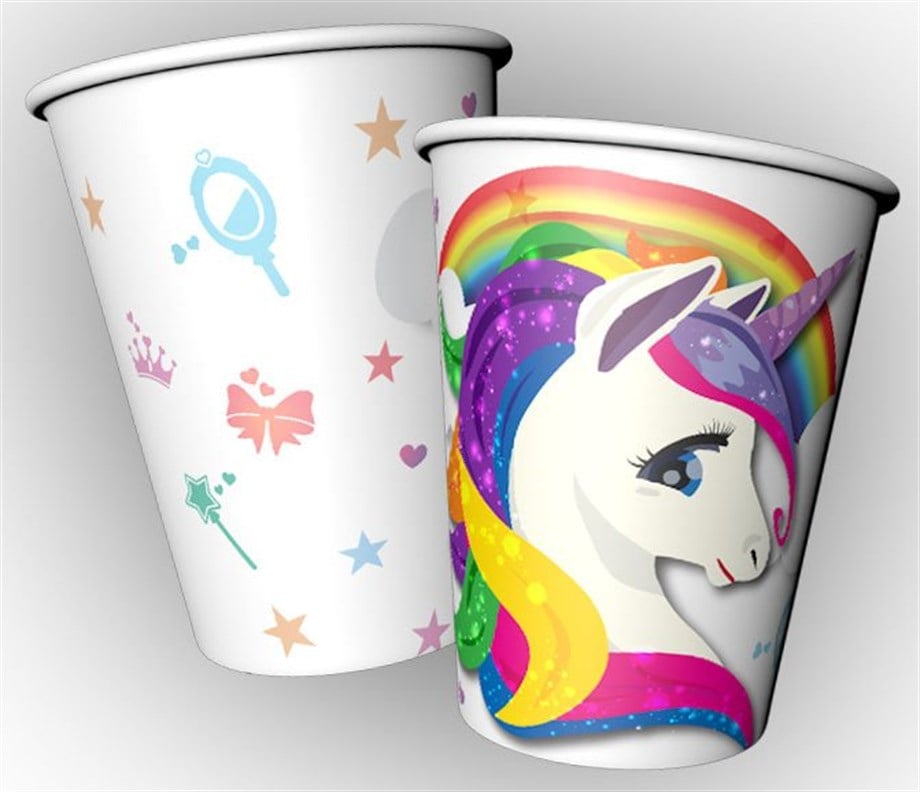  BARDAK UNICORN 8 ADET