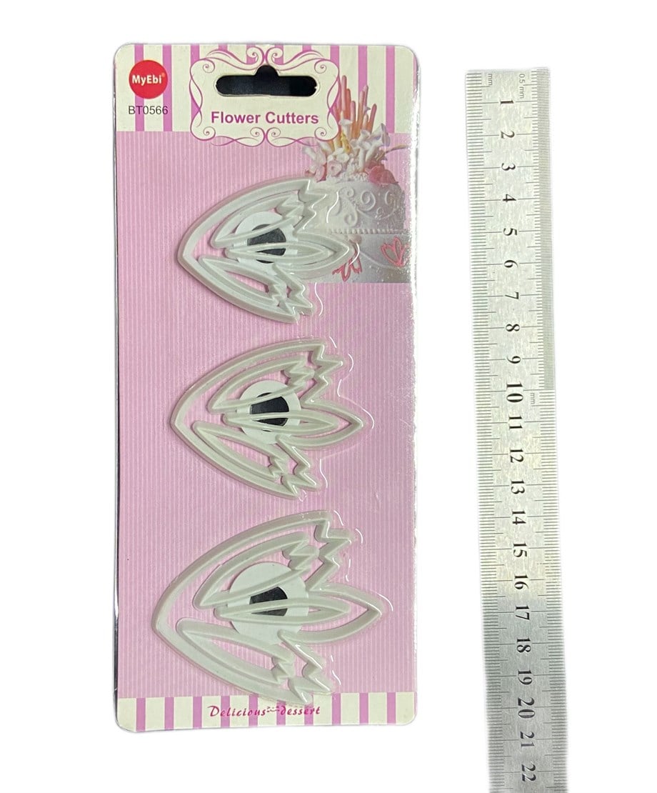  BT-0566 ŞAKAYIK DESEN KALIBI  3 LÜ